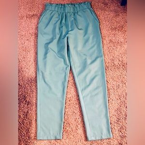 Revamped size Small cyan slacks